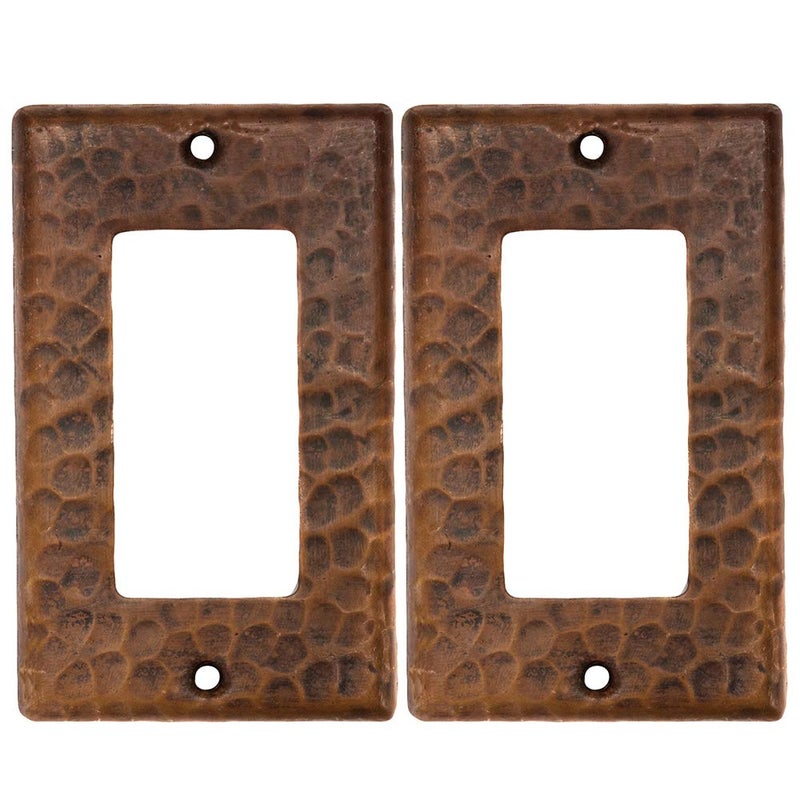 Premier Copper Products SR1_PKG2 Single Ground FaultRocker GFI Switchplate Cover Quantity 2 - Image 4