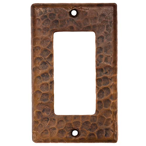 Premier Copper Products SR1_PKG2 Single Ground FaultRocker GFI Switchplate Cover Quantity 2 - Image 5