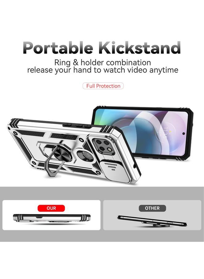 erorex Case For Motorola One 5G Ace Sliding Camshield Holder Phone Case - Image 5