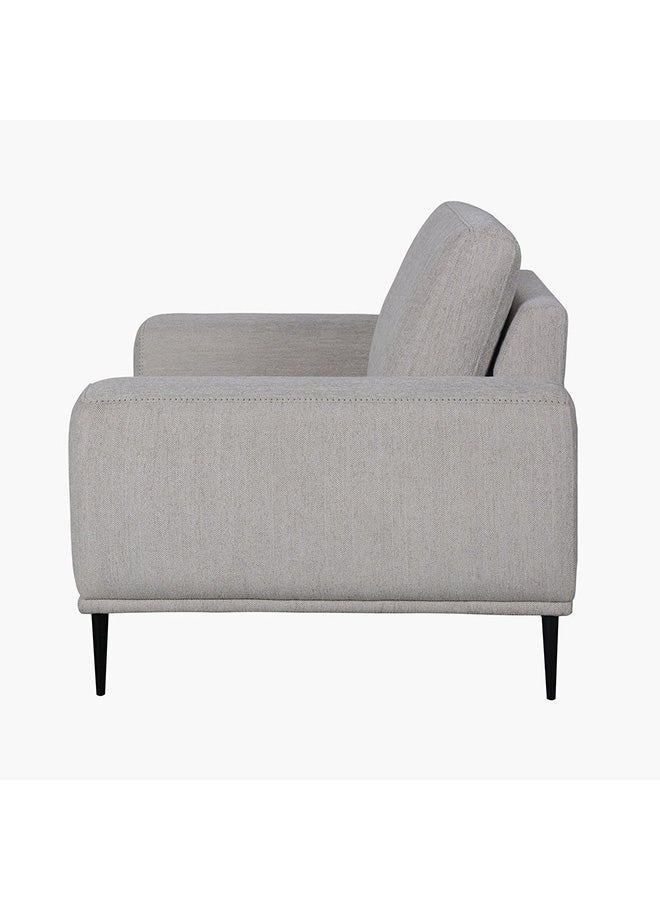 Home Box Baron 1-Seater Fabric Sofa 93 x 82 x 112 cm - Image 3