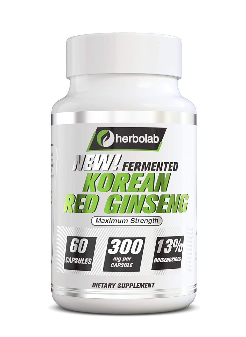 herbolab Herbolab Korean Red Ginseng Fermented 60 capsules 