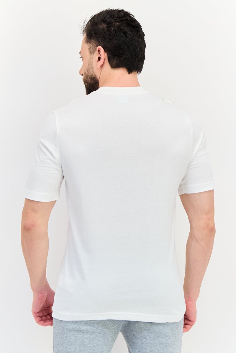 PUMA Men Sportswear Fit Short Sleeve Outdoor T-Shirt, White - Image 3