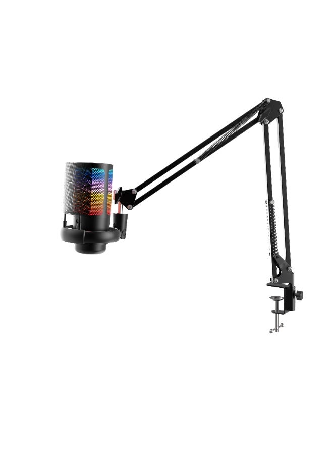 RGB Gaming Microphone | Cardioid Polar Pattern + DSP Noise Cancellation All-Round Microphone for Live Streaming and Esports - Image 1