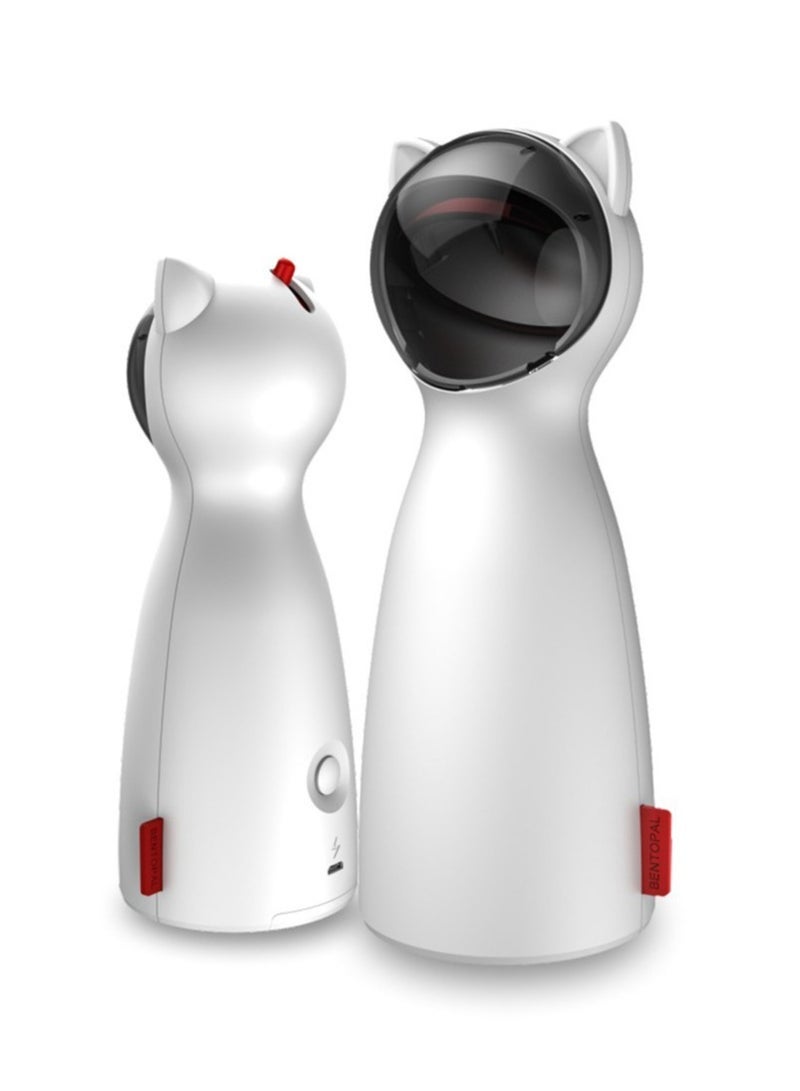 ضوء مؤشر الحركة لعبة تفاعلية للقطط لعبة مطاردة ضوئية دوارة تلقائية للقطط مؤشر ليزر تفاعلي مؤشر ضوء LED لعبة ضوء تفاعلية للقطط - Image 1