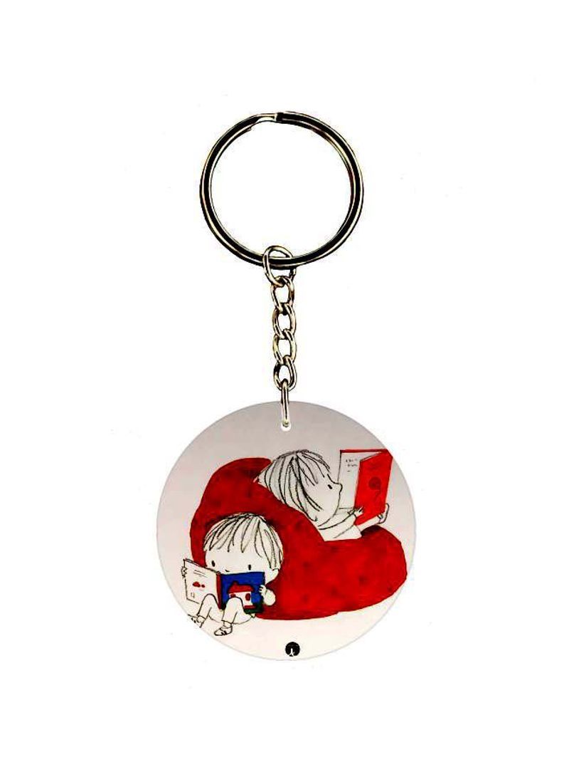 RKN Cartoon Themed Single Sided Keychain