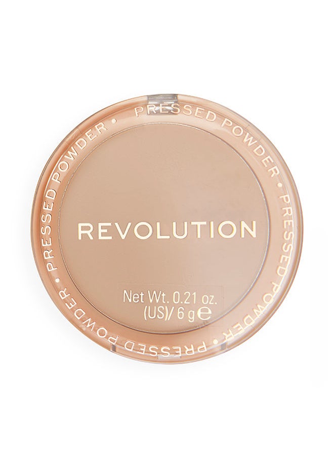 Makeup Revolution Reloaded Pressed Powder Vanilla  - Image 2