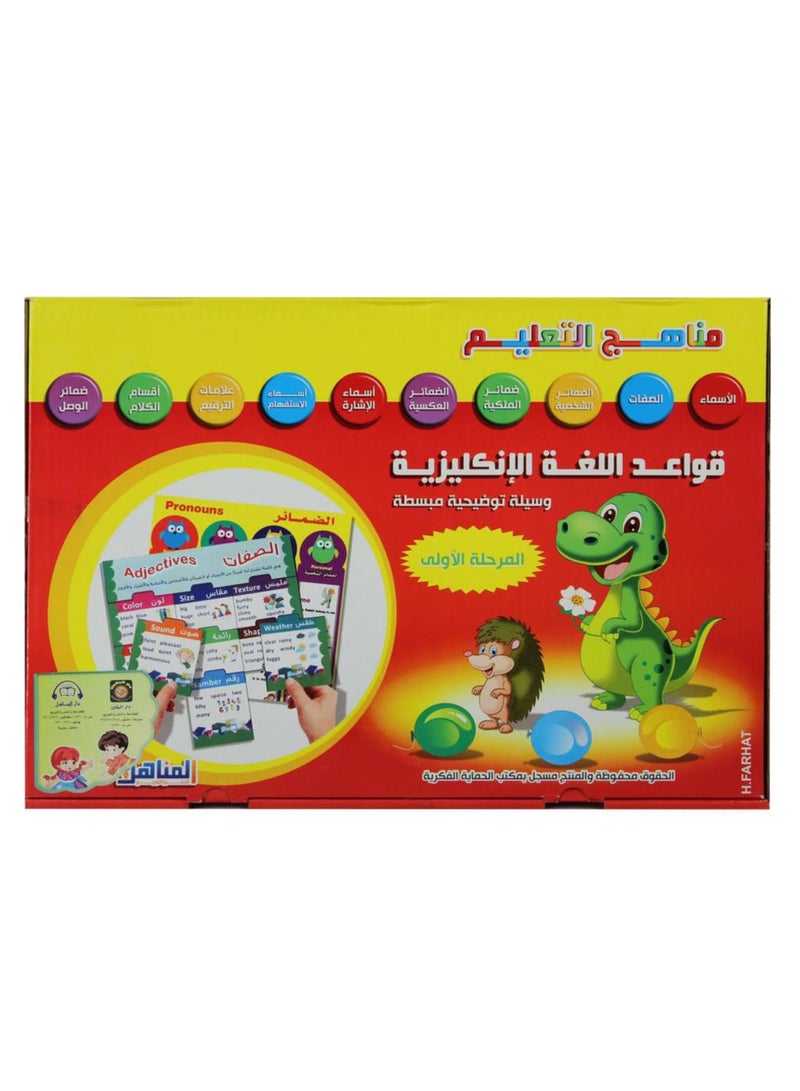 سندس قواعد اللغة الانكليزية المرحلة الأولى  بزل تعليمي - Image 1