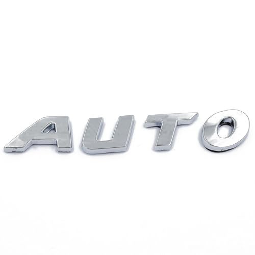 Asraw Chrome Finish Auto Car Badge 3D Sticker Emblem Monogram - Automatic Smart Auto Emblem for Car (Smart Auto) - Image 4