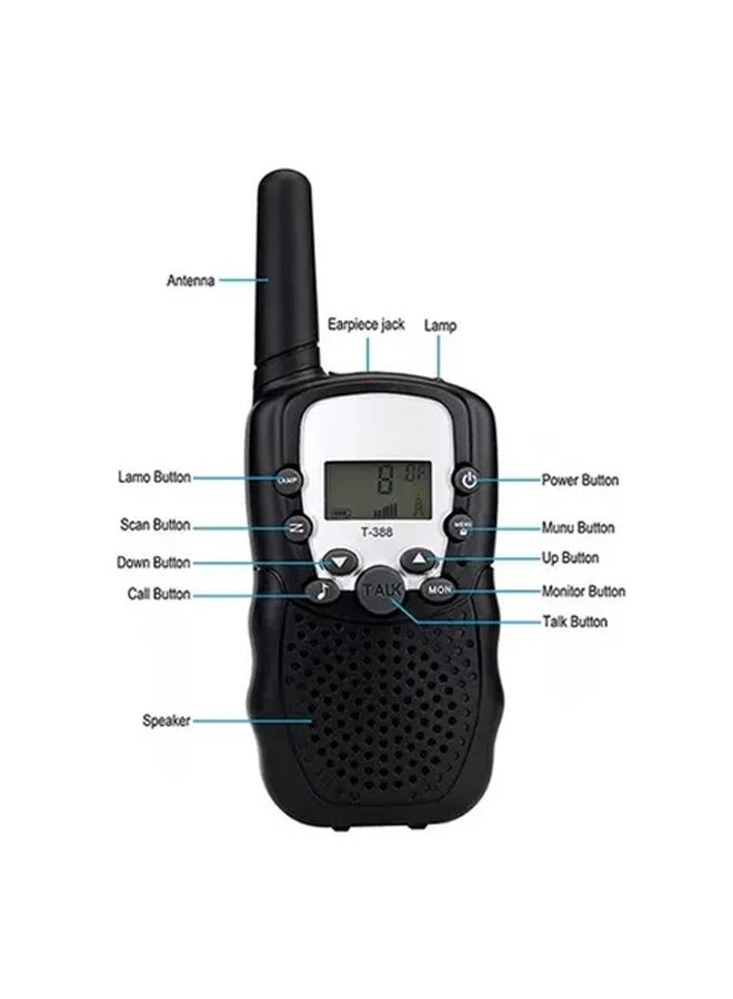 Arabest Communication Game for Children, Parent-child Interactive Toy, Short-distance Communication Game Equipment, Suitable for Party/Travel (Black Pair)  - Image 4