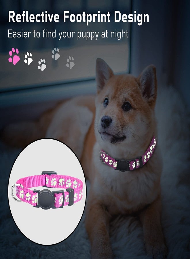 GAMUDA 12Pcs Reflective Puppy Collars, Soft Nylon Adjustable Whelping Set with Breakaway Buckles and 2 Record Keeping Charts (S) - Image 3