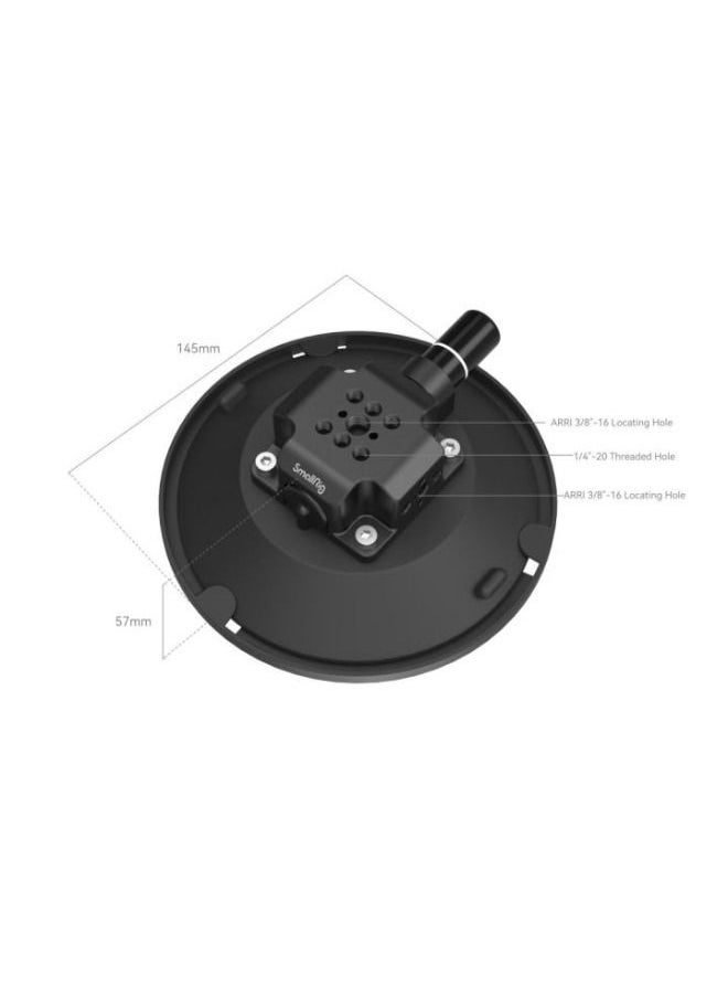 SMALLRIG SmallRig 6" Suction Cup Camera Mount  - Image 2