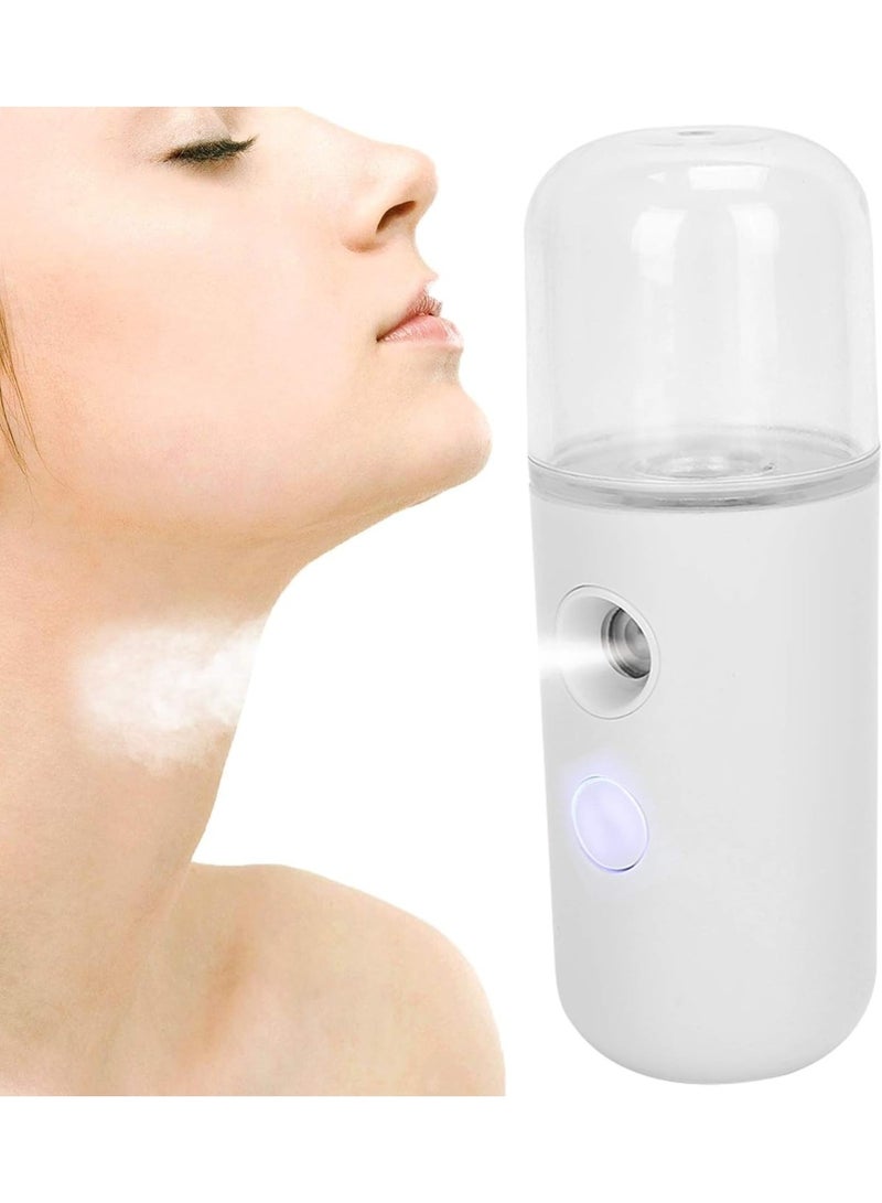 30ml Nano Facial Mister – USB Rechargeable Mini Face Steamer, Hydrating Mist Sprayer for Skin & Eyelash Extensions, Handy Portable Moisturizing Atomizer, Random Color - Image 1