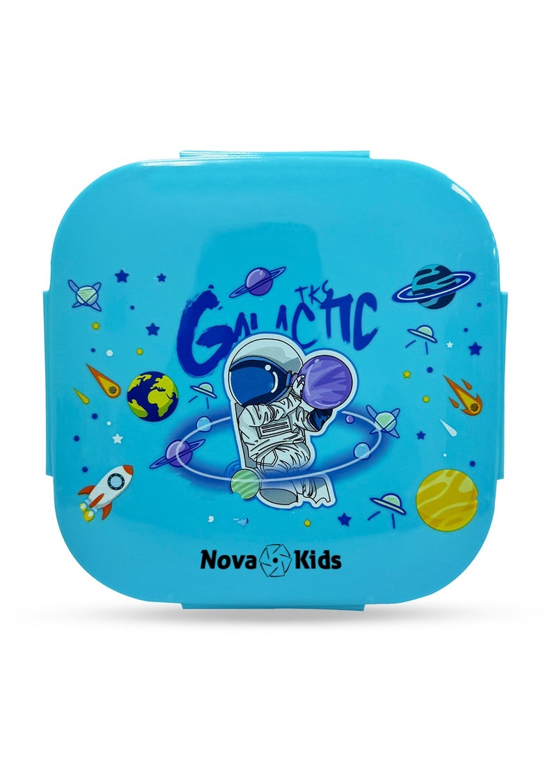 Nova kids - Bento Lunch Box, Square 1000Ml - Astronaut Blue - Image 1