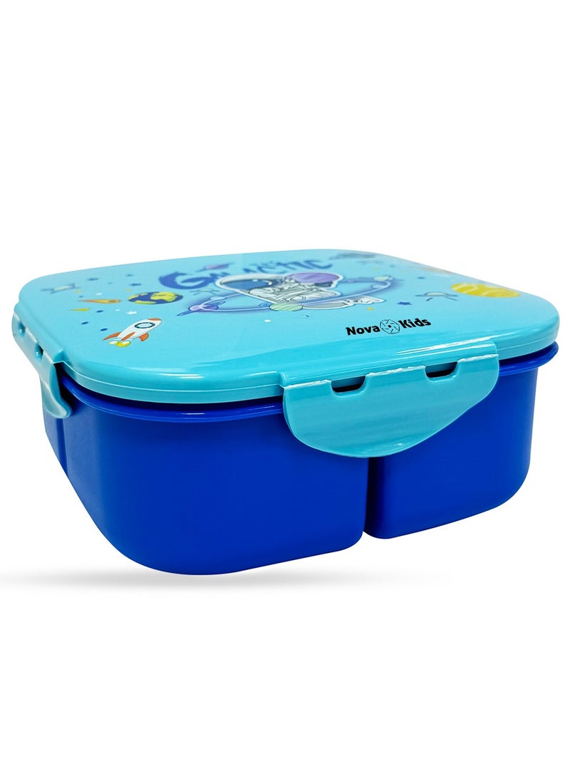 Nova kids - Bento Lunch Box, Square 1000Ml - Astronaut Blue - Image 1