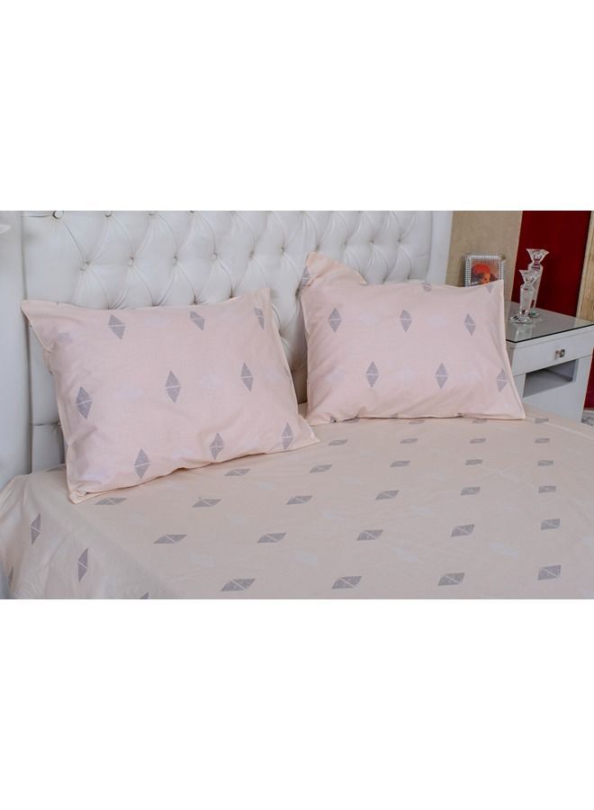 Lantique Bed sheet set satin floral 3 pcs Simon 