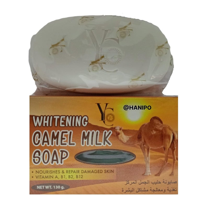 HANI PO YC Camel milk whitening soap 130g Pack of 1 Thailand ProductBeauty soap for women girls bathing soap for women men Soap for girls soap for women imported white soap Natural made soap for gitrls women - Image 3