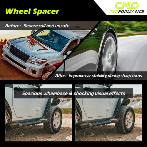 Customadeonly 4x100 Forged Hubcentric Wheel Spacers 50mm (2 Inch) (2pcs) – Compatible for Miata, 124 Spider, Corolla, Echo, MR2, xA, xB, iA, Rio, Spectra (54.1mm Center Bore, M12x1.5 Studs) - Image 5