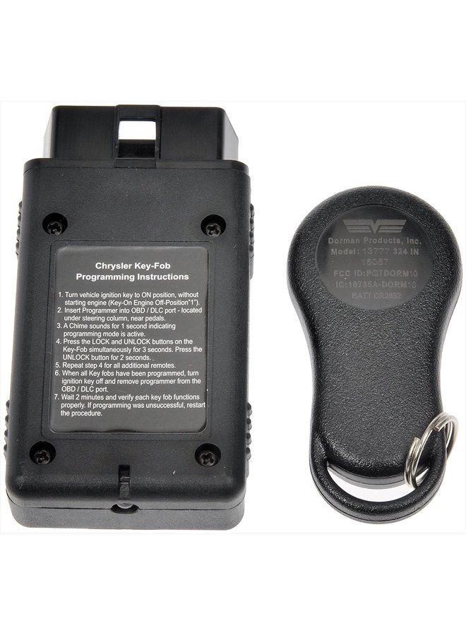 Dorman 13777 Keyless Entry Remote 6 Button Compatible with Select Chrysler / Dodge Models (OE FIX) - Image 4