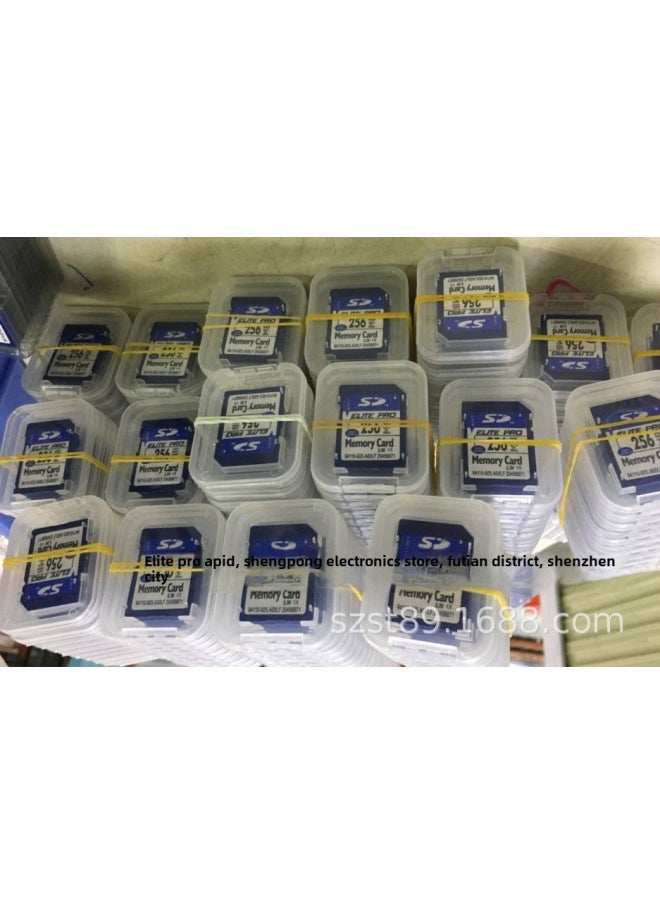 Generic - Large SD Memory Card Small Capacity SD Card SD256M Flash Memory Card Neutral Memory Card Sd256m-Capacity:256MB - Image 1