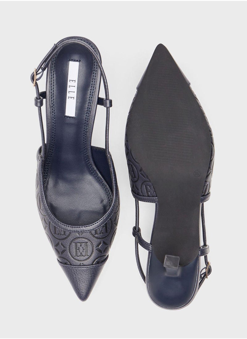 ELLE - Slingback Pumps - Image 1