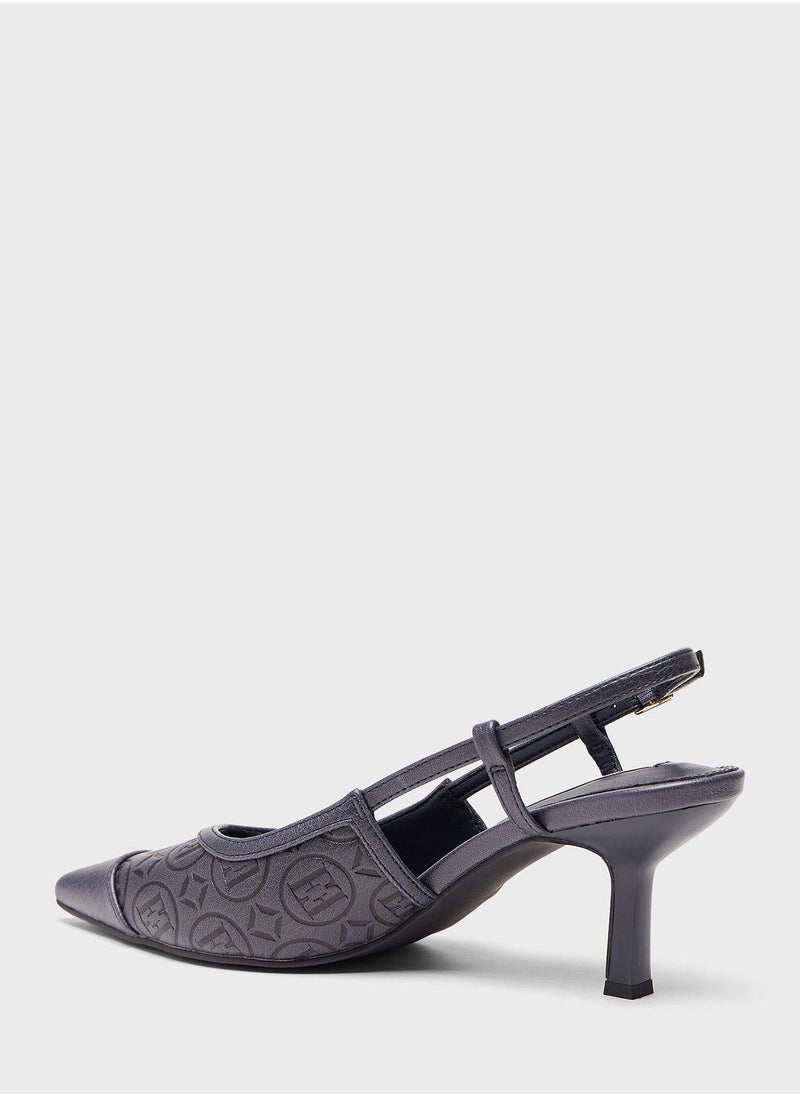 ELLE - Slingback Pumps - Image 1