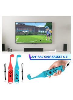 DOBE 18 in 1 Switch Sport Games Accessories Bundle for Nintendo Switch Games, Family Bundle Accessory Kit with Tennis Racket Controller Grips Racing Wheel Bandage Golf Club Wheels Drum Stick Fishing Rod  - Image 3