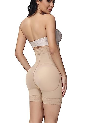 SHAPSHE High Waisted Shaper Shorts Butt Lifter Tummy Control Panty Faja Belly Control Butt Lifting Shapewear Body Shaping Underwear for Women Hip Shapewear - Image 2