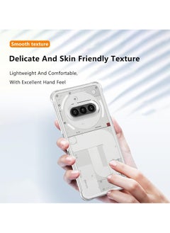 DUSALA Nothing Phone 3a Crystal Clear Back Cover 360 Degree Protection Shock Proof Design Transparent Back Cover Case for Nothing Phone 3a  - Image 4