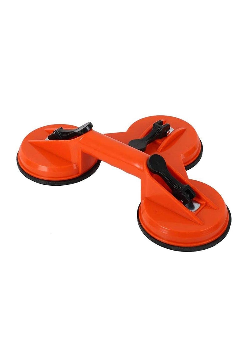 DIY Crafts Diy Crafts CTDIYHI37896 Claw Car Dent Puller Sucker Vacuum Suction Cup Tile Extractor Floor Sucker Remove Dents Hail Pits Lifter Carrier Pack of 2 Yellow  - Image 1