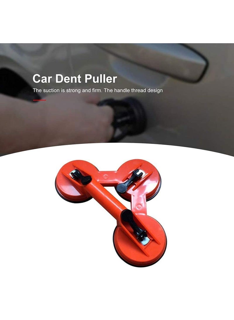 DIY Crafts Diy Crafts CTDIYHI37896 Claw Car Dent Puller Sucker Vacuum Suction Cup Tile Extractor Floor Sucker Remove Dents Hail Pits Lifter Carrier Pack of 2 Yellow  - Image 3