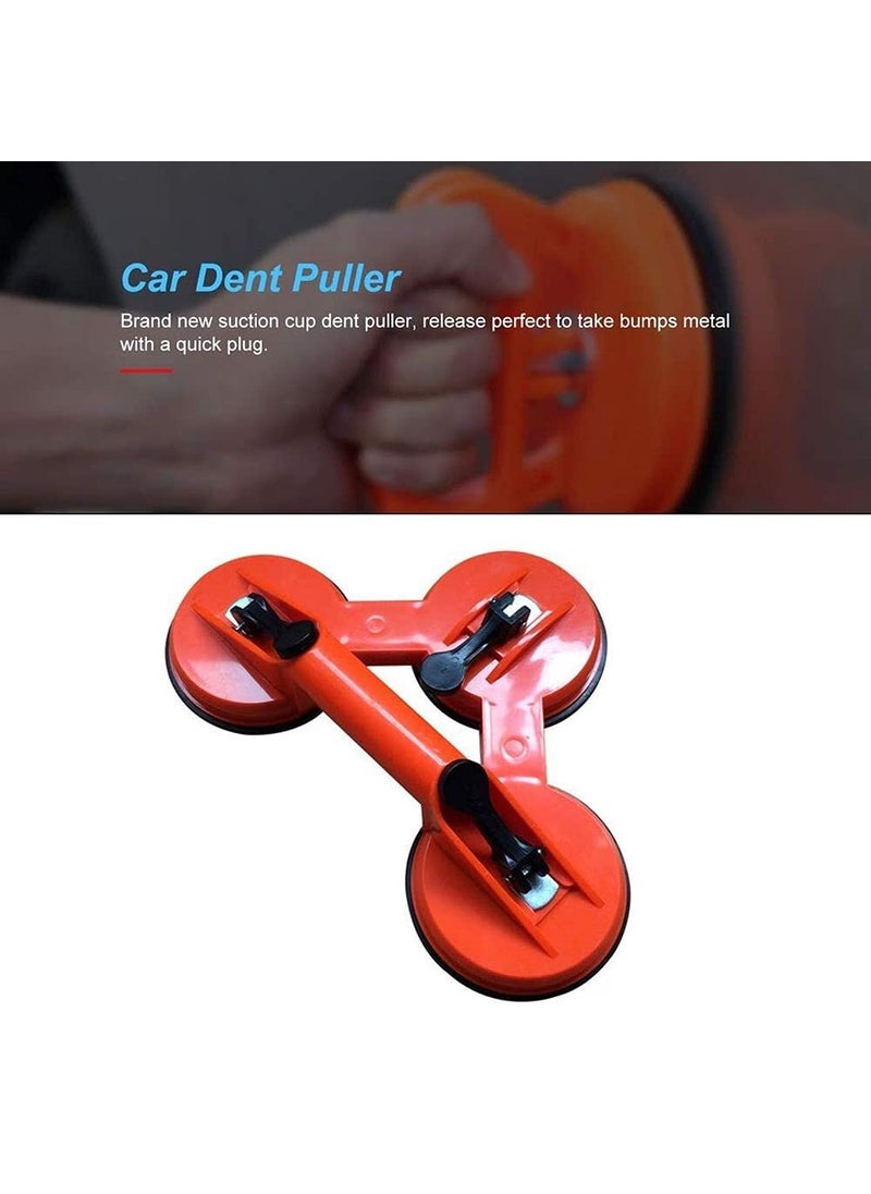 DIY Crafts Diy Crafts CTDIYHI37896 Claw Car Dent Puller Sucker Vacuum Suction Cup Tile Extractor Floor Sucker Remove Dents Hail Pits Lifter Carrier Pack of 2 Yellow  - Image 4