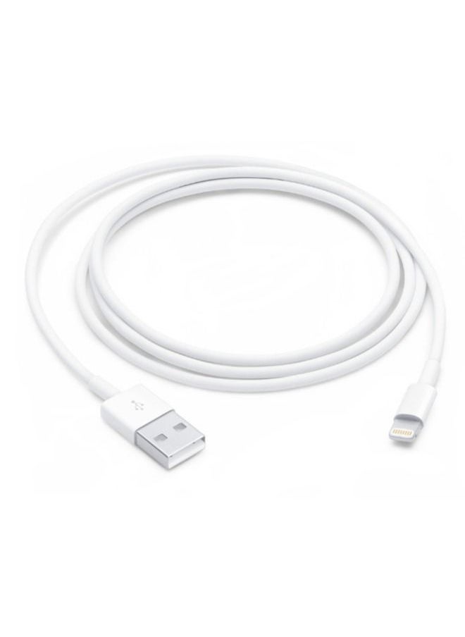 GERLAX - Gerlax USB Cable for Apple 1M Data Sync Charger for iPhone iPad White - Image 1