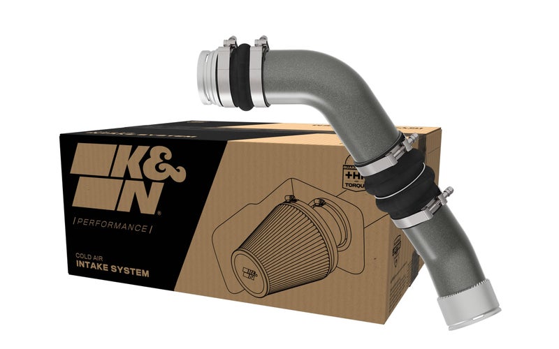 K+N K&N Cold Air Intake System: High-Flow Air-Filter, Increase Performance & Horsepower: Compatible with 2020-2024 CHEVROLET Silverado 2500 HD & 3500 HD; 2020-2024 GMC Sierra 2500 HD & 3500 HD; 77-1011KC - Image 1