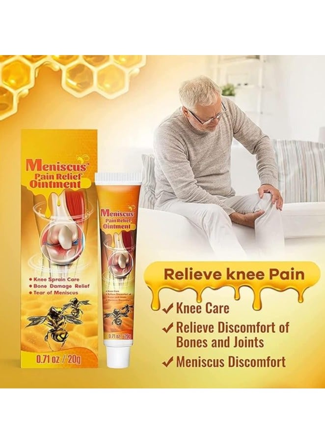 سوميفون 3 عبوات من مرهم تخفيف آلام الغضروف الهلالي - لتخفيف آلام الرقبة والكتفين والظهر والوركين والمفاصل والعضلات والركبتين والقدمين 20 جرامًا*3 - Image 3