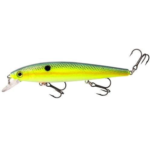 Strike King KVD Jerkbait 3 Hook,Chartreuse Sexy Shad, 0.05 - Image 3