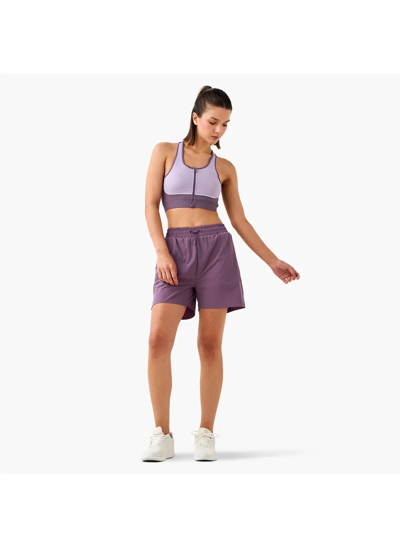 كابا Kappa Racerback Sports Bra with Zip Detail