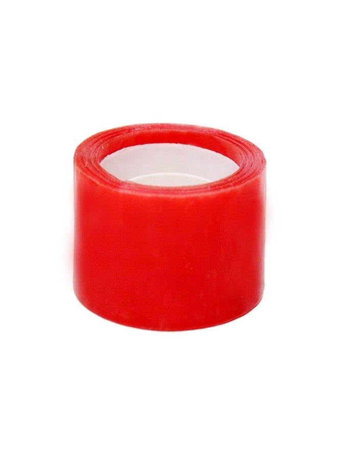 AASA Double Sided Waterproof Tape for Men and Women Wig Patch Adhesive Tape (Red Transparent) - Image 4
