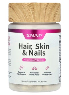 SNAP SUPPLEMENTS Hair Skin & Nails  60 Capsules 