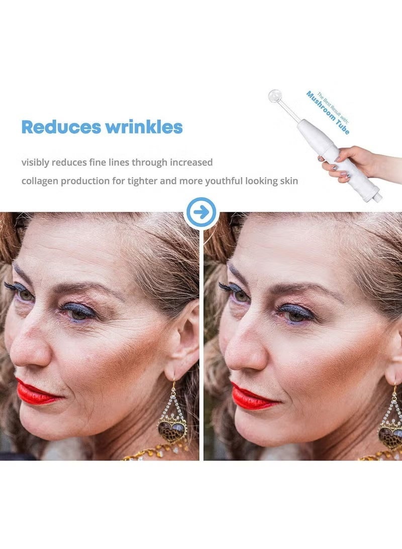 High Frequency Facial Machine, 4 in 1 Electrode Wand Portable Handheld High Frequency Beauty Device for Face Neck and Hair - Image 5