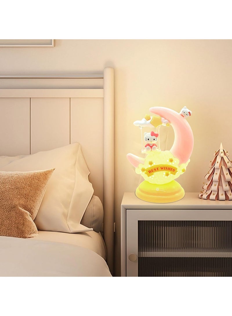 general Hello Kitty Light Night Light Room Decoration Bedroom Decorations Home Lights  - Image 3
