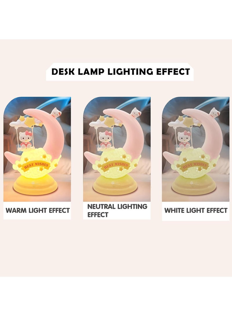 general Hello Kitty Light Night Light Room Decoration Bedroom Decorations Home Lights  - Image 4