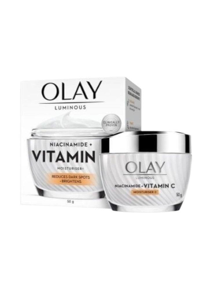 Olay Niacinamide + Vitamin C Moisturiser Cream 50g - Image 1