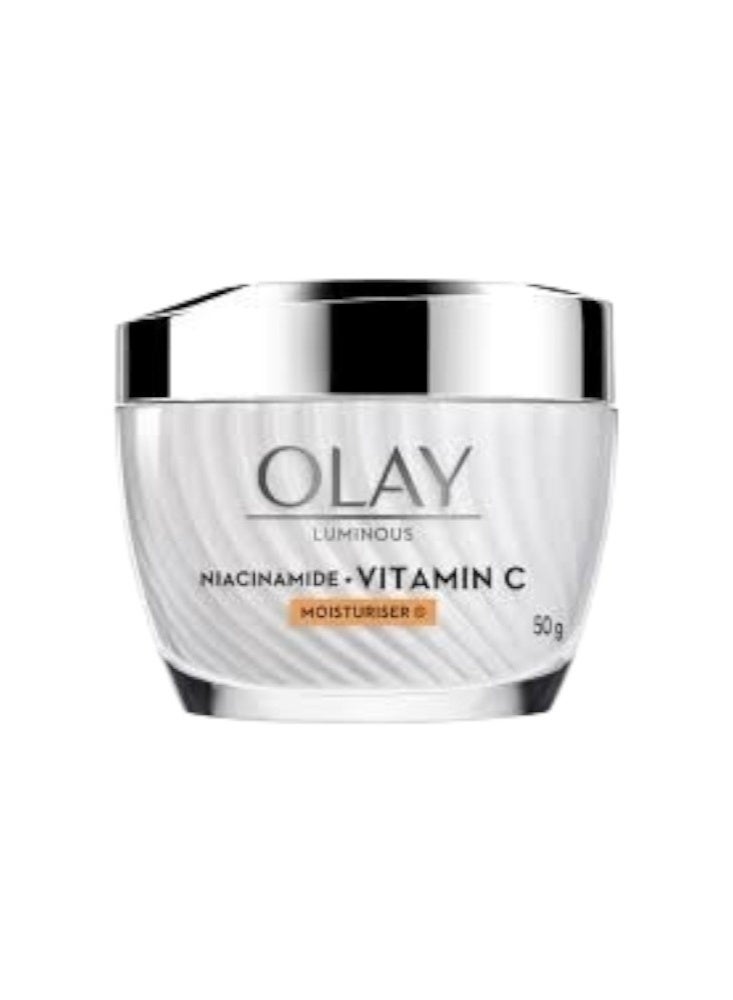 Olay Niacinamide + Vitamin C Moisturiser Cream 50g - Image 2