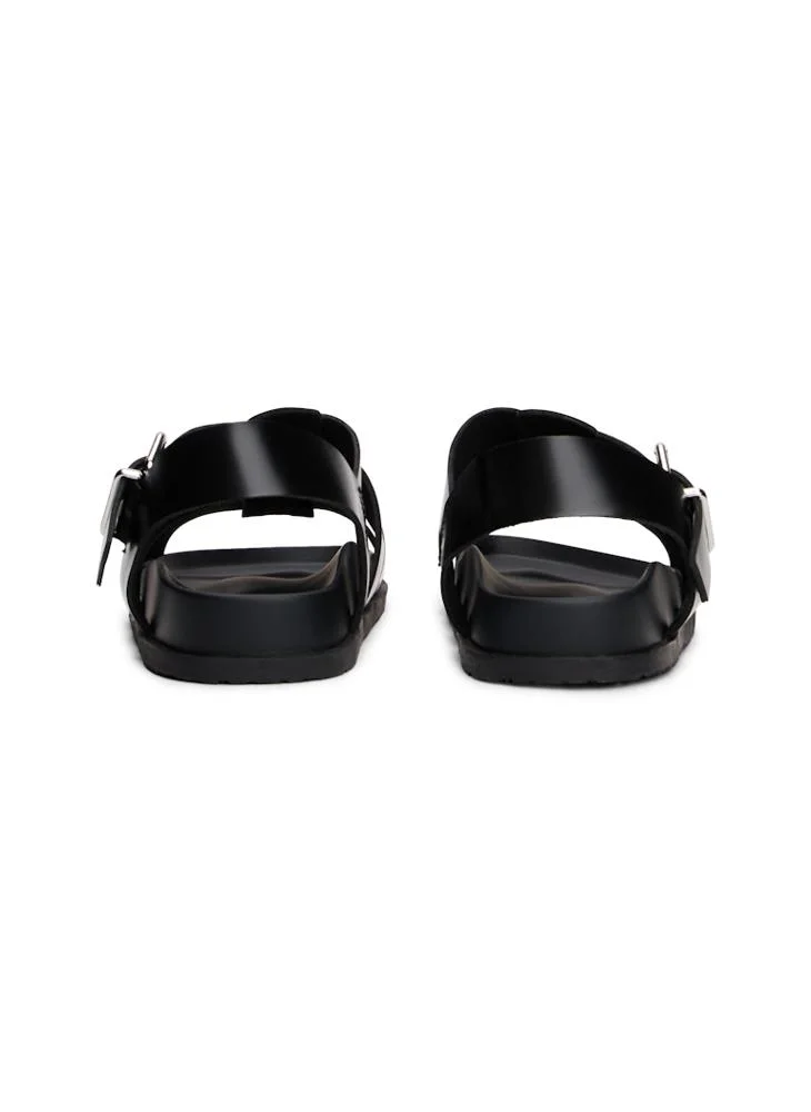 TOMMY JEANS Fisherman Patent Sandals