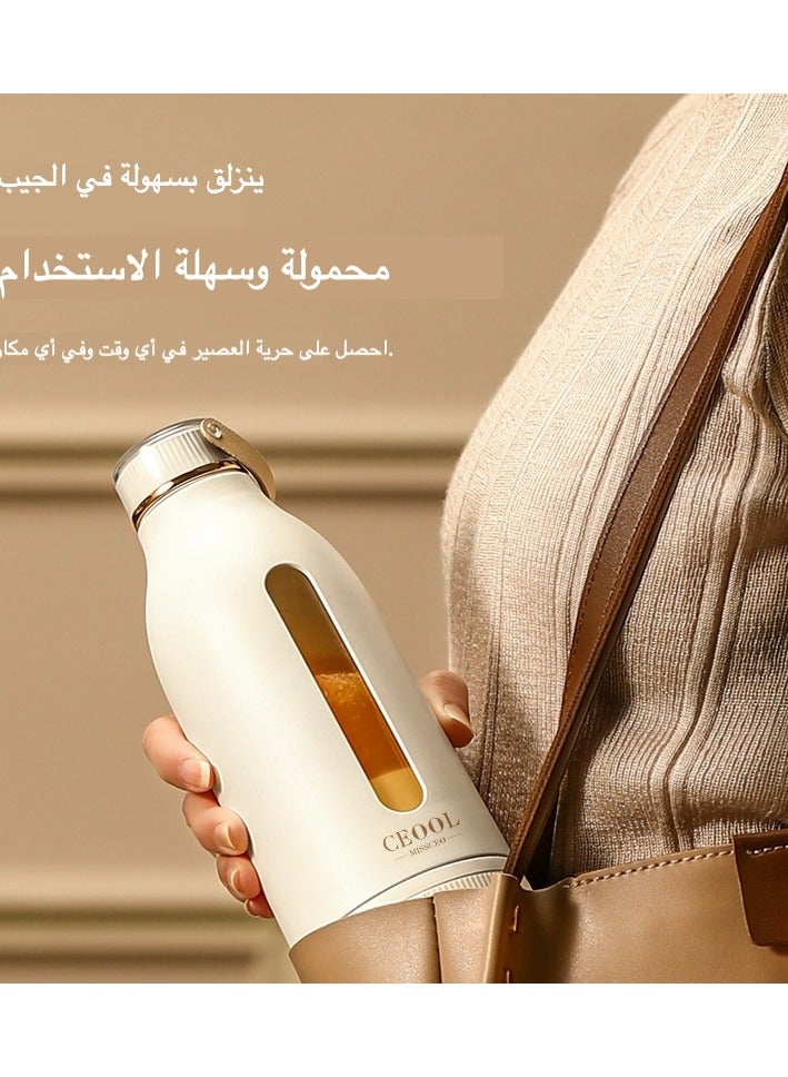 سيوول كوب عصير كهربائي صغير محمول للسفر مزود بشحن USB - Image 3