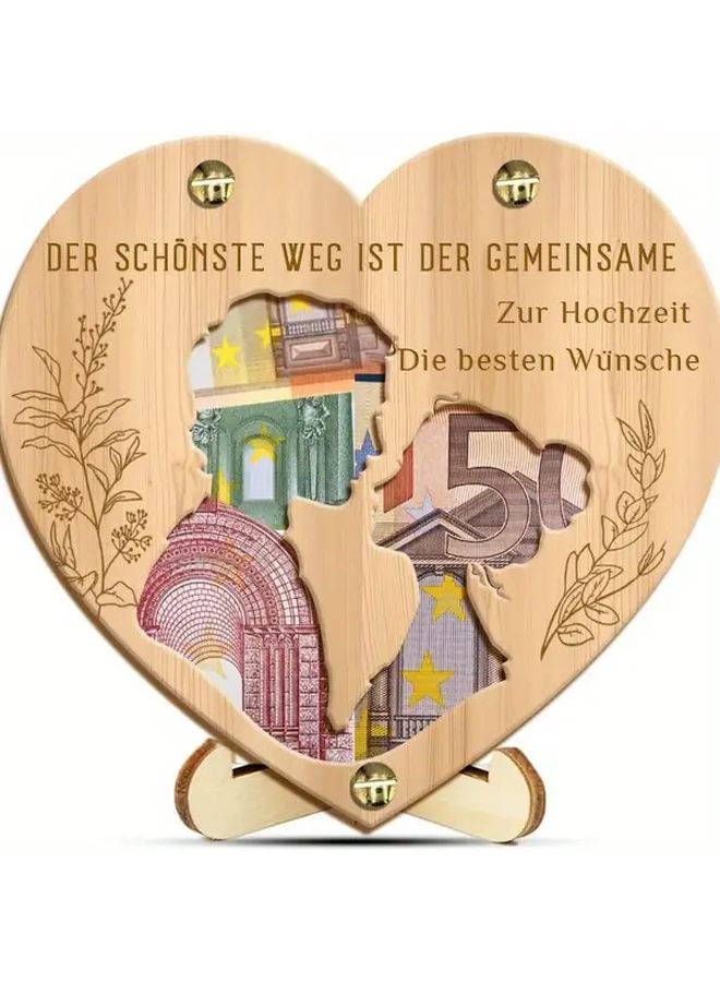 Wooden Love Style Wedding Keepsake Sign Handcrafted Elegant Tabletop Decor - Image 2