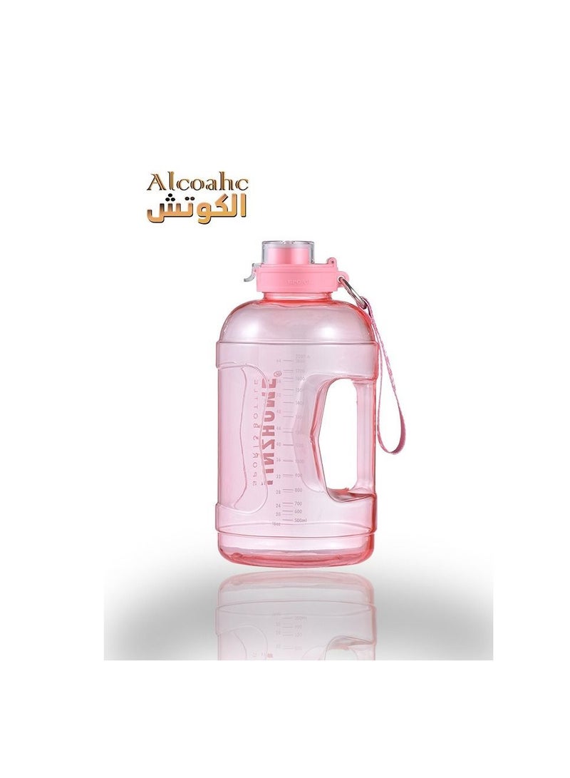 ALCOACH 2.2L Water LINZEHOME Large and Durable for Sport, Leak Proof Time Marker Included for Home or Office Gym and Fitness  - Image 2
