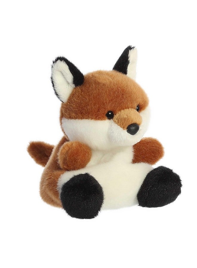 Aurora® Adorable Palm Pals™ Sly Fox™ Stuffed Animal - Pocket-Sized Play - Collectable Fun - Brown 5 Inches - Image 2
