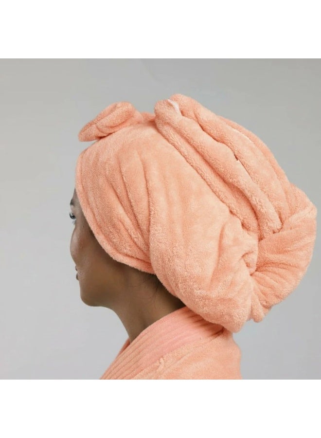 Relef Quick Dry Hair Towel 25×75 cm Ultra Absorbent Hair Wrap - Image 1