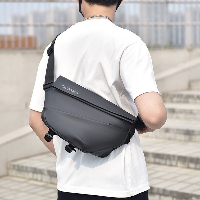 Casual Men'S Chest Bag Travel Shoulder Crossbody Bag Multifunctional Trendy Brand Crossbody Bag Small Bag Trendy Messenger Bag Men'S Bag - Image 3